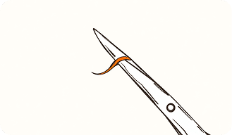Step 1: Taglia una ciocca di capelli